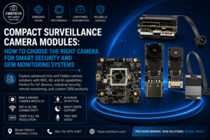 Compact Surveillance Camera Modules
