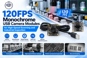 120FPS Monochrome Industrial Inspection Camera